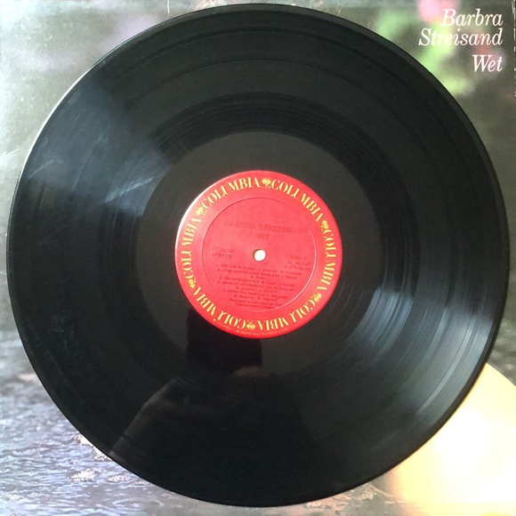 Barbra Streisand Wet Vinyl Lp '79 - Picture 3 of 7